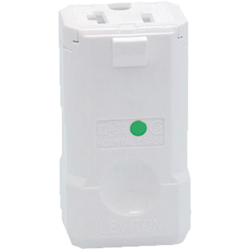 Hospital Grade Plug Connector, 5-20R, Nylon Absolute Business Supply