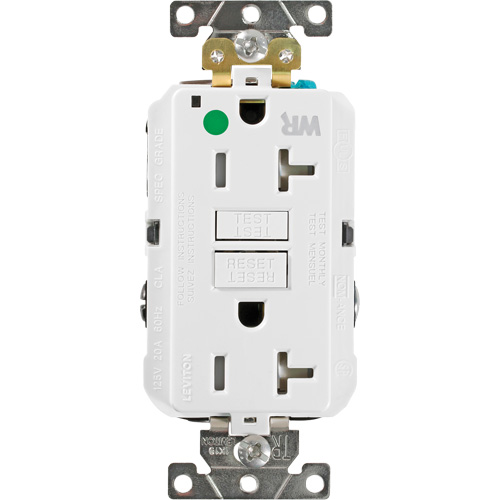 SmartlockPro&reg; Extra Heavy-Duty Self-Test GFCI Receptacle Absolute Business Supply