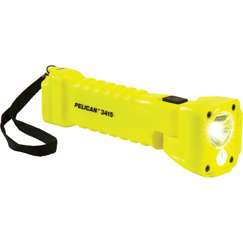Right Angle Flashlight, LED, 336 Lumens, AA Batteries Absolute Business Supply