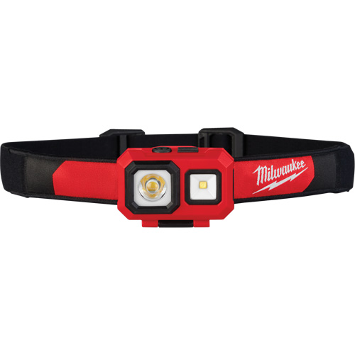 Lampe frontale projecteur et diffuseur, DEL, 450 lumens, 2 hres de fonctionnement, piles AAA Absolute Business Supply