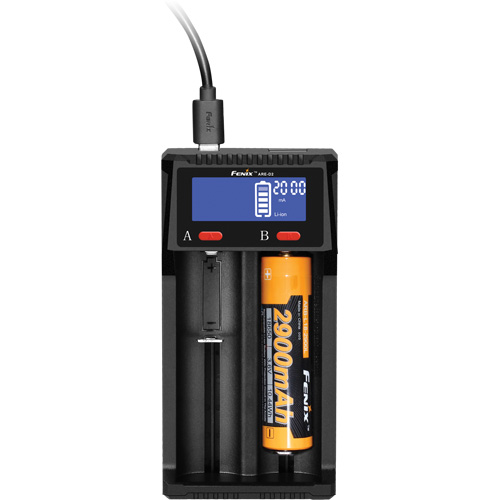 ARE-D2 Dual-Channel Smart Battery Charger Absolute Business Supply