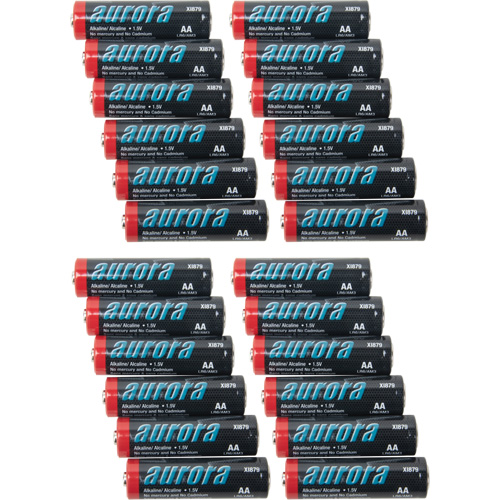 Alkaline Batteries, AA, 1.5 V Absolute Business Supply
