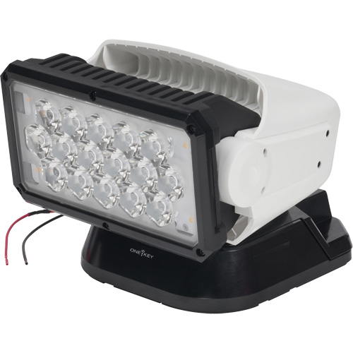 Utility Remote Control Search Light, LED, 4250 Lumens Absolute Business Supply