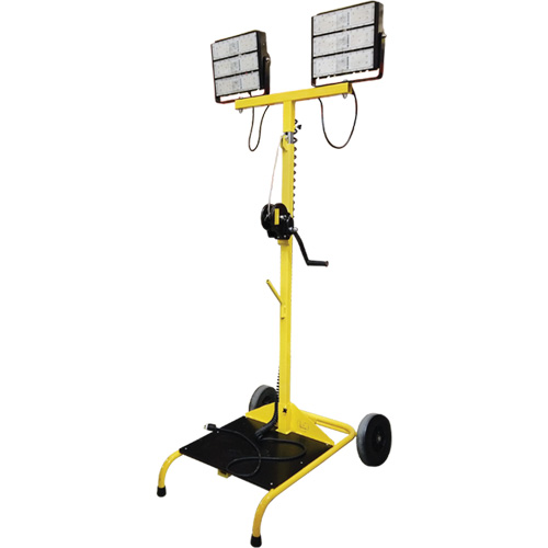 Beacon978 Light Cart with Winch, LED, 150 W, 22500 Lumens, Aluminum Housing Absolute Business Supply