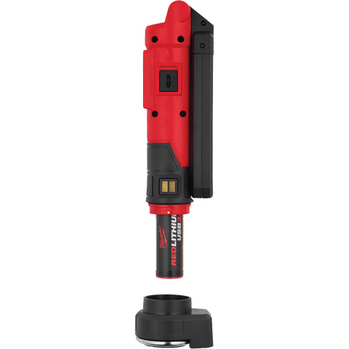 Redlithium USB Stick Light with Magnet & Charging Dock, Hook/Magnetic, Rechargeable, 550 Lumens Absolute Business Supply
