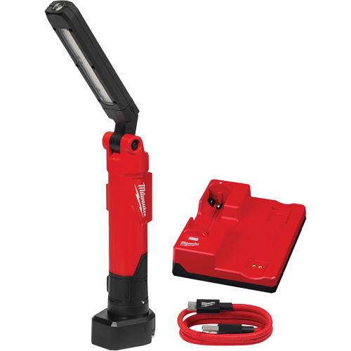 Redlithium USB Stick Light with Magnet & Charging Dock, Hook/Magnetic, Rechargeable, 550 Lumens Absolute Business Supply