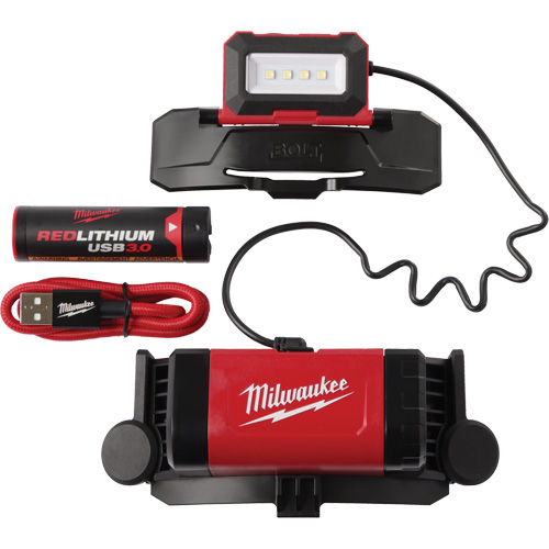 Lampe frontale USB Redlithium Bolt, DEL, 600 lumens, 4 hres de fonctionnement, piles Rechargeable Absolute Business Supply