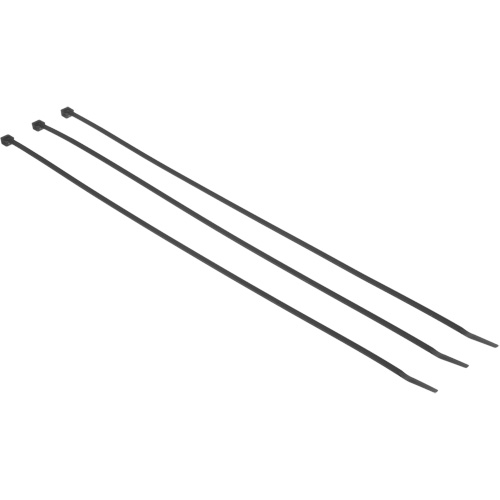 Steel Barb Cable Tie, 7-3/10" Long, 50 lbs. Tensile Strength, Black Absolute Business Supply
