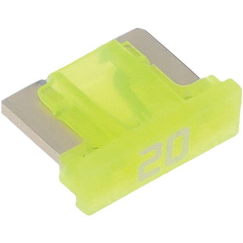 Fusible &agrave; lames pour automobiles LP de la s&eacute;rie MINI, Cartouche, 20 A, 58 V Absolute Business Supply
