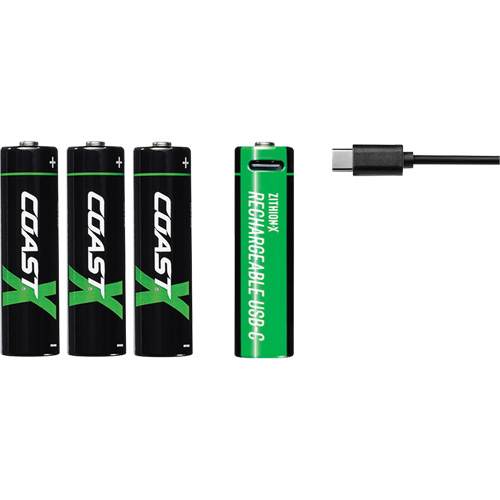 Batteries AA rechargeables Zithion Absolute Business Supply