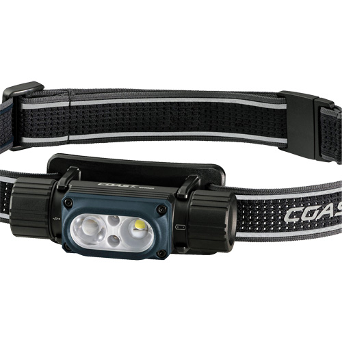 Lampe frontale ultra lumineuse &agrave; alimentation double &eacute;tanche &agrave; l'eau WPH30R, DEL, 1000 lumens, piles Rechargeable Absolute Business Supply