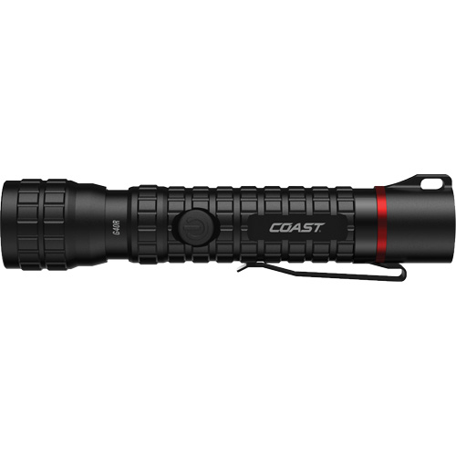 G40R Waterproof Flashlight with Twist Focus, LED, 650 Lumens, Rechargeable Batteries Absolute Business Supply