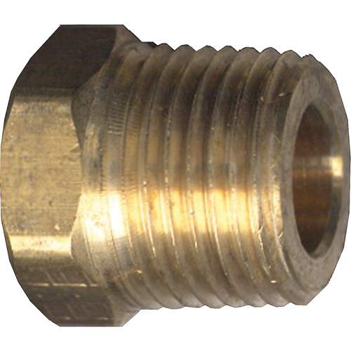 Hex Head Cored Plug, Pipe, 1/8" Dia., Brass Absolute Business Supply