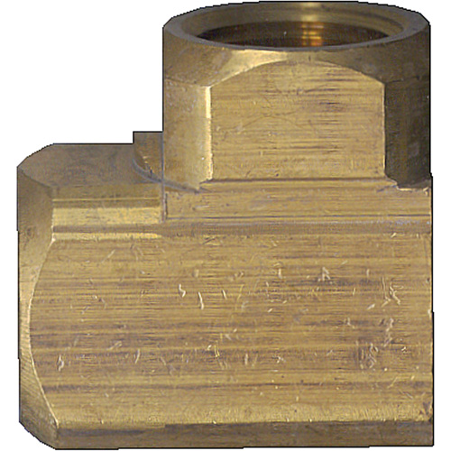 Extruded 90° Elbow Pipe Fitting, FPT, Brass, 1/8" Absolute Business Supply