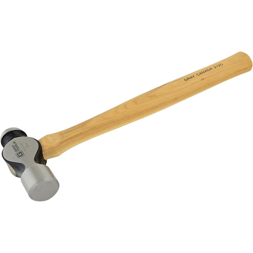 Ball Pein Hammer, 32 oz. Head Weight, Plain Face, Wood Handle Absolute Business Supply
