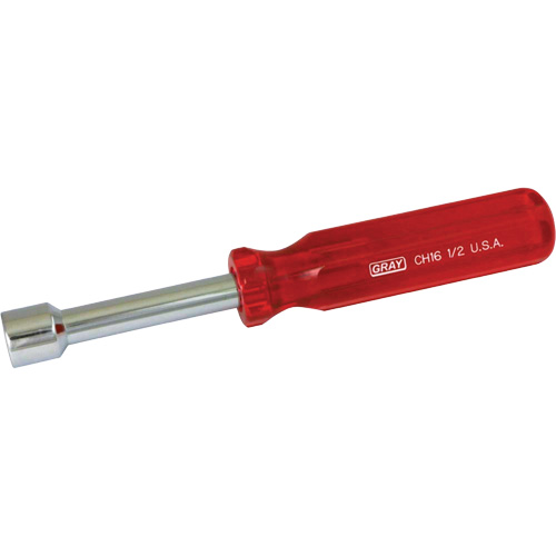 SAE Nut Driver, 1/2" Drive, 7" L Absolute Business Supply