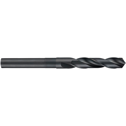Foret raccourci &agrave; queue cylindrique, 1-1/8", Acier rapide, Cannelure 3", Pointe de 118° Absolute Business Supply