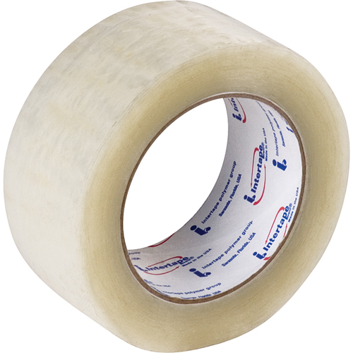 Box Sealing Tape, Hot Melt Adhesive, 1.6 mils, 50 mm (2") x 132 m (433') Absolute Business Supply