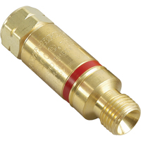 Antiretours pare-flammes - Oxy/gaz combustibles, Gaz combustibles (rouge)/Oxyg&egrave;ne (vert), Style pour adapteur de d&eacute;tendeur Absolute Business Supply
