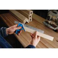 &eacute;querre combin&eacute;e True Blue, 12" lo, 1/16" Graduations, Acier, Ordinaire Absolute Business Supply