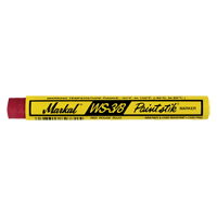 B&acirc;ton de peinture WS-3/8 Paintstik, B&acirc;ton plein, Rouge Absolute Business Supply