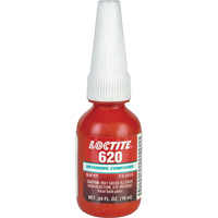 Retaining Compound 620 High Temperature, 10 ml, Bottle, Green Absolute Business Supply