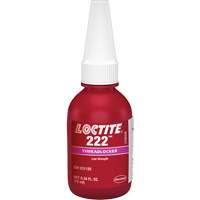 Threadlocker 222 Small Screw, Purple, Low, 10 ml, Bottle Absolute Business Supply