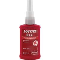 Threadlocker 277 Large Threads, Red, High, 50 ml, Bottle Absolute Business Supply