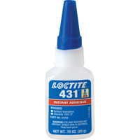 431 Surface Insensitive Instant Adhesive, Clear, Bottle, 20 g Absolute Business Supply