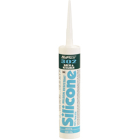 NuFlex&reg; 302 Bath And Kitchen Silicone Sealant, 300 ml, Cartridge, Clear Absolute Business Supply