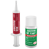 Scellant &agrave; collerettes 518, Seringue, Rouge Absolute Business Supply