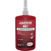 Loctite&reg; 661 Retaining Compound, 250 ml, Bottle, Yellow Absolute Business Supply