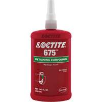 Loctite&reg; 675 Threadlocker, 250 ml, Bottle, Green Absolute Business Supply