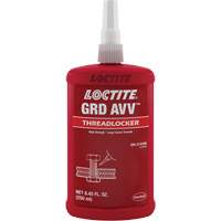 Letter Grade AVV Threadlocker, Red, High, 250 ml, Bottle Absolute Business Supply