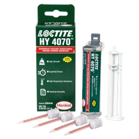 Adh&eacute;sif hybride pour r&eacute;parations structurales HY 4070, Deux composants, Cartouche double, 11 g, Blanc cass&eacute; Absolute Business Supply