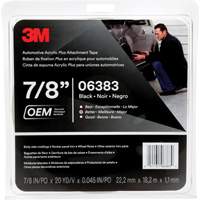 3M Automotive Acrylic Tape, 18 M (60') L x 22 mm (7/8") W, 45 mils, Acrylic Absolute Business Supply