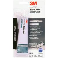 Marine Grade Silicone Sealant, 3 oz., Tube, Clear Absolute Business Supply