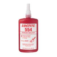 554 Thread Sealant, Bottle, 10 ml, -53.89° C - 148.89° C/-65°F - 300°F Absolute Business Supply