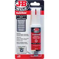 Adh&eacute;sif KwikWeld, 25 ml, Seringue, Deux composants, Gris Absolute Business Supply