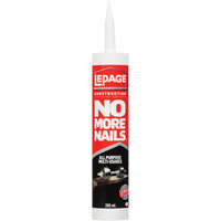 Adh&eacute;sif de construction multi-usages No More Nails Absolute Business Supply