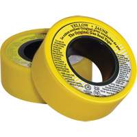 PTFE Thread Sealant Tape, 236" L x 3/4" W, Yellow Absolute Business Supply