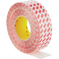 Double-Sided Adhesive Tape, Polyester, 50 mm (1.96") W x 50 m (164') L, 8 mils Thick Absolute Business Supply
