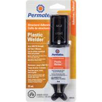 Plastic Welder Epoxy, 25 ml, Syringe, Two-Part, Off-White Absolute Business Supply