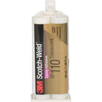 Scotch-Weld Adhesive, 1.64 fl. oz., Dual Cartridge, Two-Part, Clear Absolute Business Supply