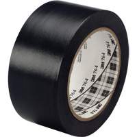 764 General-Purpose Vinyl Tape, 25.4 mm (1") W x 32.9 m (108') L, 5 mils, Black Absolute Business Supply