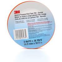 764 General-Purpose Vinyl Tape, 50.8 mm (2") W x 32.9 m (108') L, 5 mils, Orange Absolute Business Supply