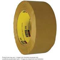 Scotch&reg; Box Sealing Tape 373, Hot Melt Adhesive, 2.5 mils, 72 mm (3") x 50 m (164') Absolute Business Supply