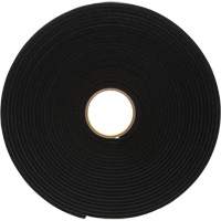 4504 Vinyl Foam Tape, 25.4 mm (1") W x 16.5 m (54') L, 250 mils, Black Absolute Business Supply
