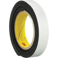 4714 Vinyl Foam Tape, 25.4 mm (1") W x 16.5 m (54') L, 250 mils, Black Absolute Business Supply