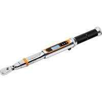 Cl&eacute; dynamom&eacute;trique &agrave; t&ecirc;te flexible 120XP avec angle, &eacute;lectronique, Entraînement 1/4" carr&eacute;, 24 - 240 lb-po Absolute Business Supply